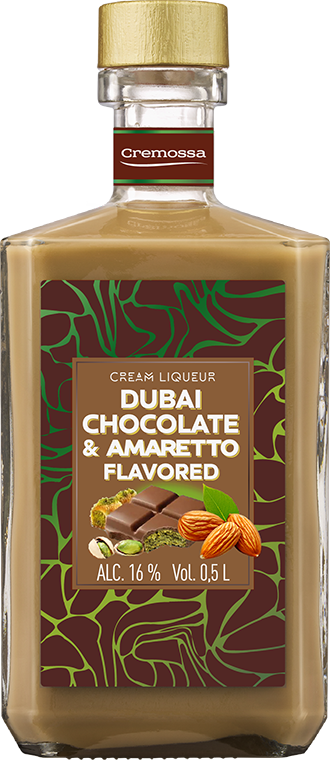 Cremossa. Dubai Chocolate & Amaretto
