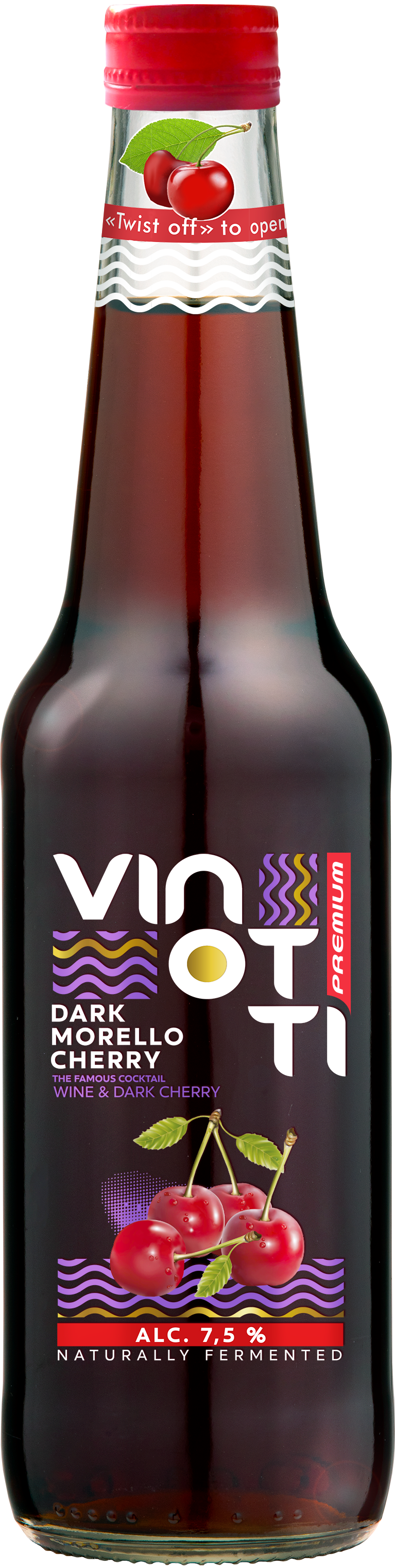 Dark Morello Cherry. Wine & Dark 
