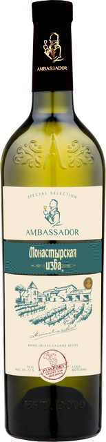 Монастырская изба белое