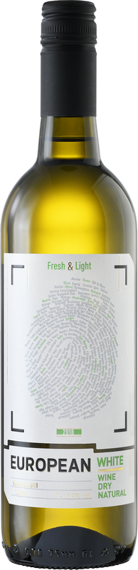 Dry white grape wine “WHITE EUROPEAN”