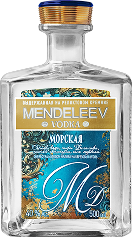 Водка «МЕНДЕЛЕЕВ. МОРСКАЯ» 